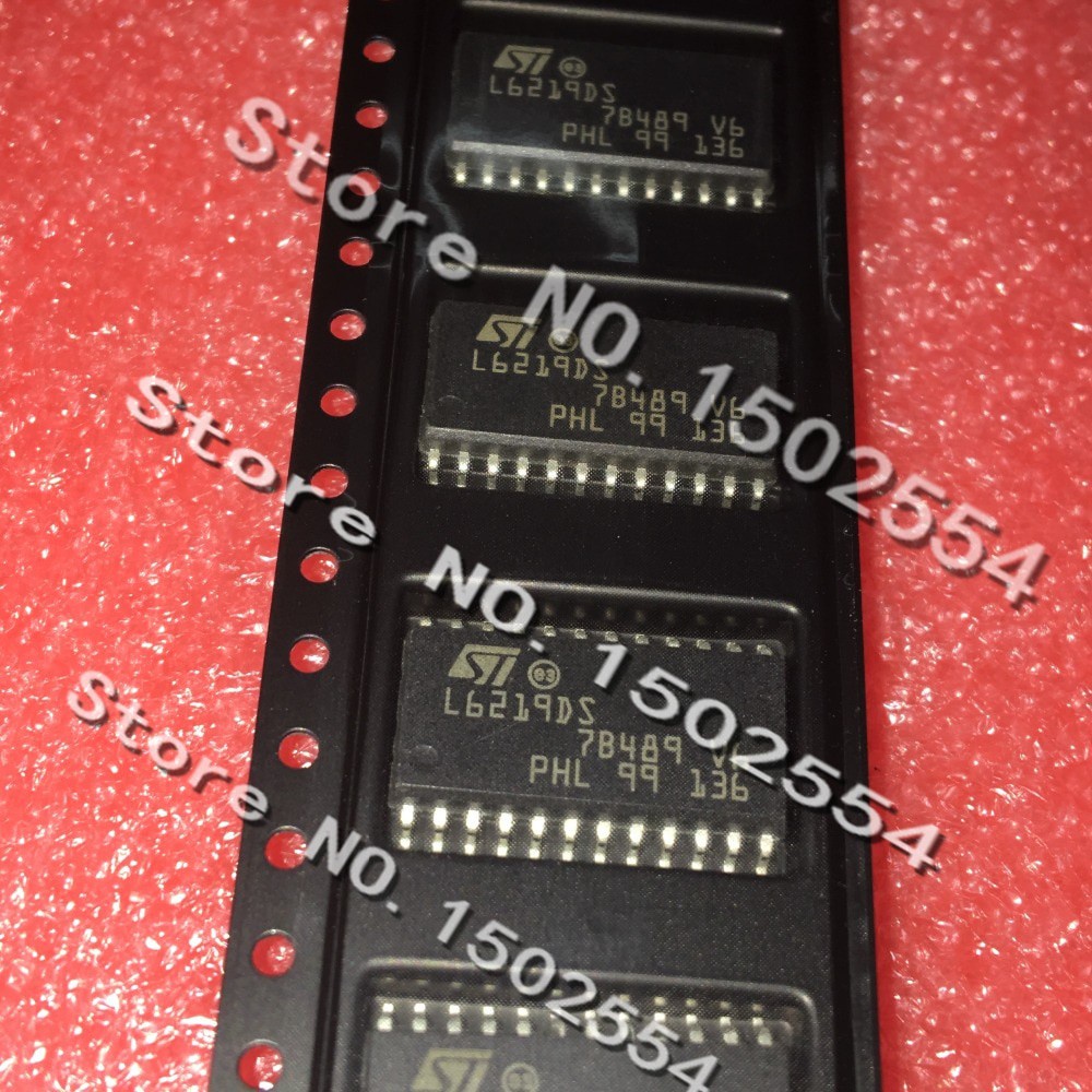 10pcs Ic L6219DS E-L6219DS013TR SOP-24 Dual 46V 0.75A