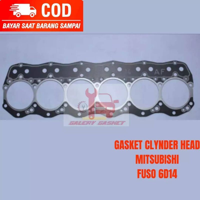 GASKET HEAD MITSUBISHI FUSO 6D14 PAKING HEAD FUSO FM 6D14