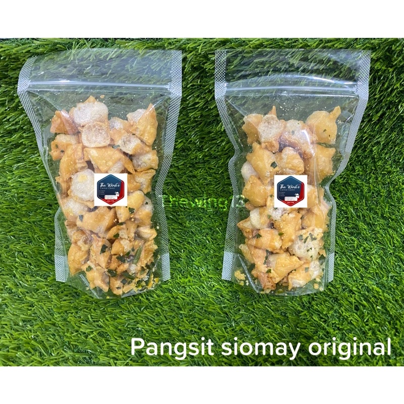 

SIOMAY KERING DAUN JERUK/PANGSIT GORENG DAUN JERUK/CEMILAN PANGSIT