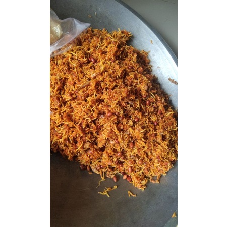 

kering kentang campur teri tempe