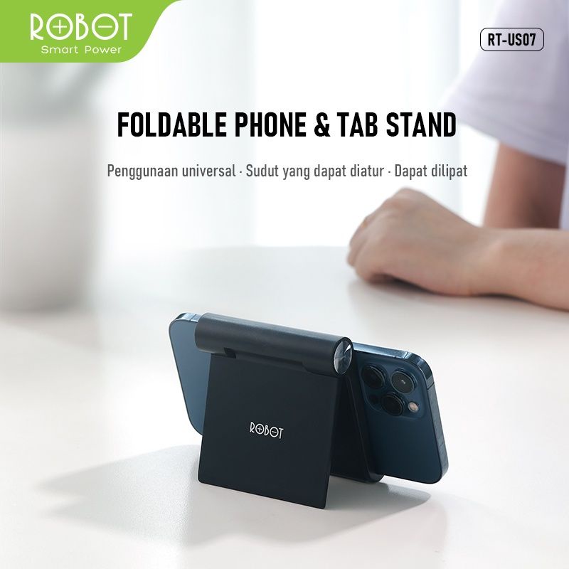 Robot RT-US07 Foldable Universal Stent Holder for Tablet and Phone