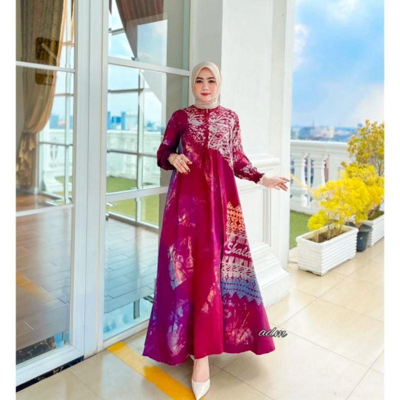 Gamis Twill gamis candi Mekar gamis batik Pekalongan gamis jumbo gamis murah gamis Twill ORI pekalon