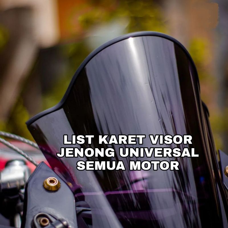 karet visor list karet visor karet Whinshild visor jenong universal