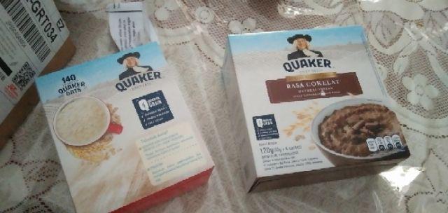 Quaker Oatmeal Instant Rasa Coklat Indonesia