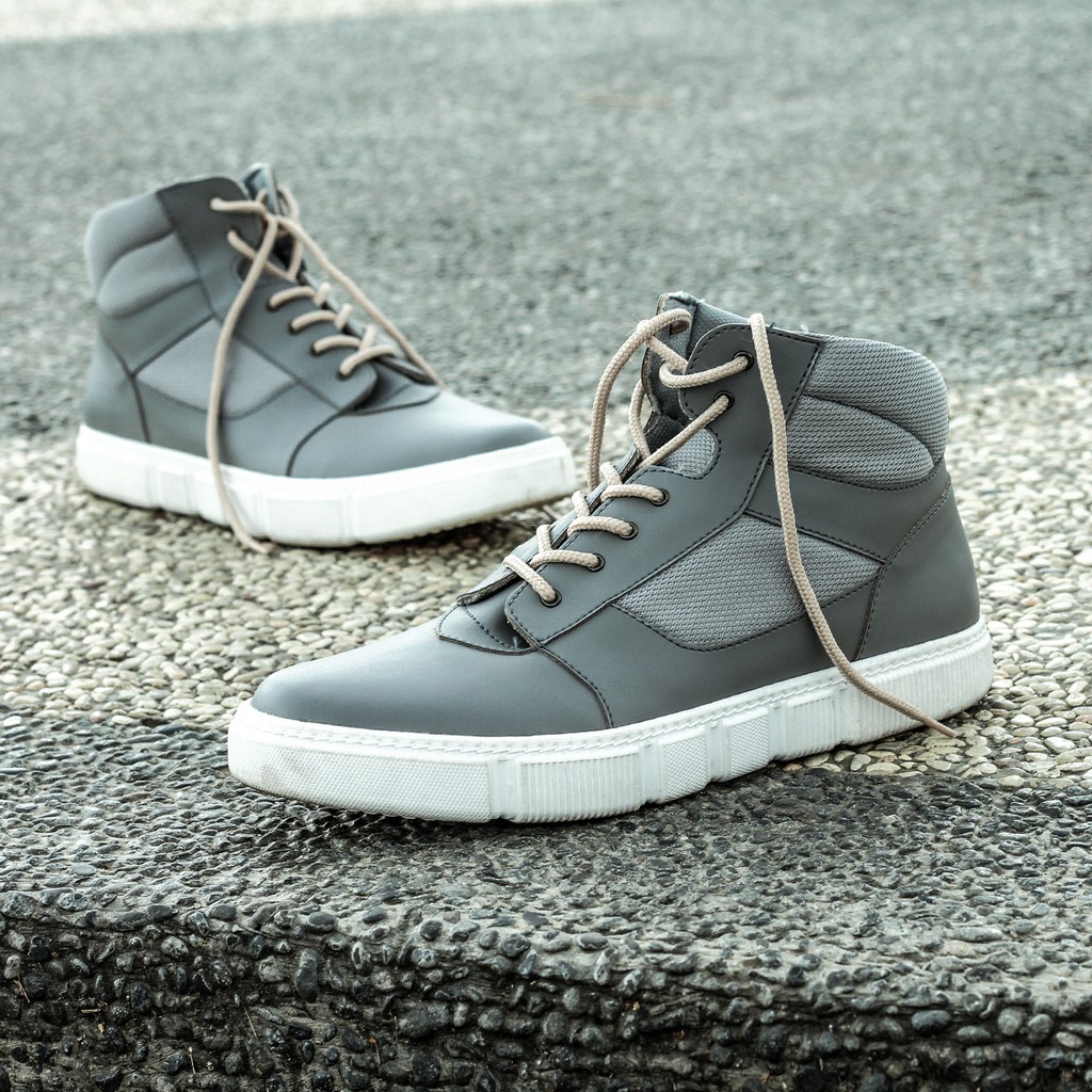 MORGUE GREY |FORIND x Lvnatica| Sepatu Boots Sneakers Pria/Cowok/Men - Boot Original Footwear