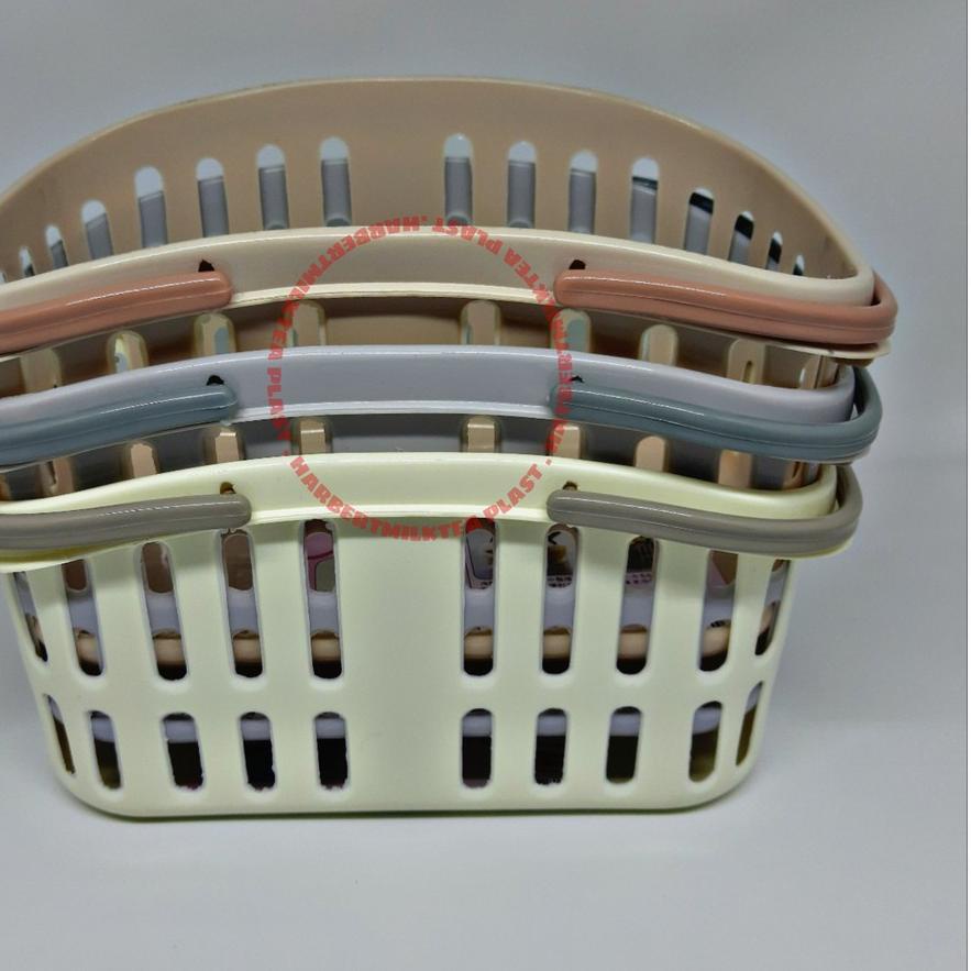 Keranjang Mini Plastik Kecil / Keranjang Sabun / Mini Basket Marbella