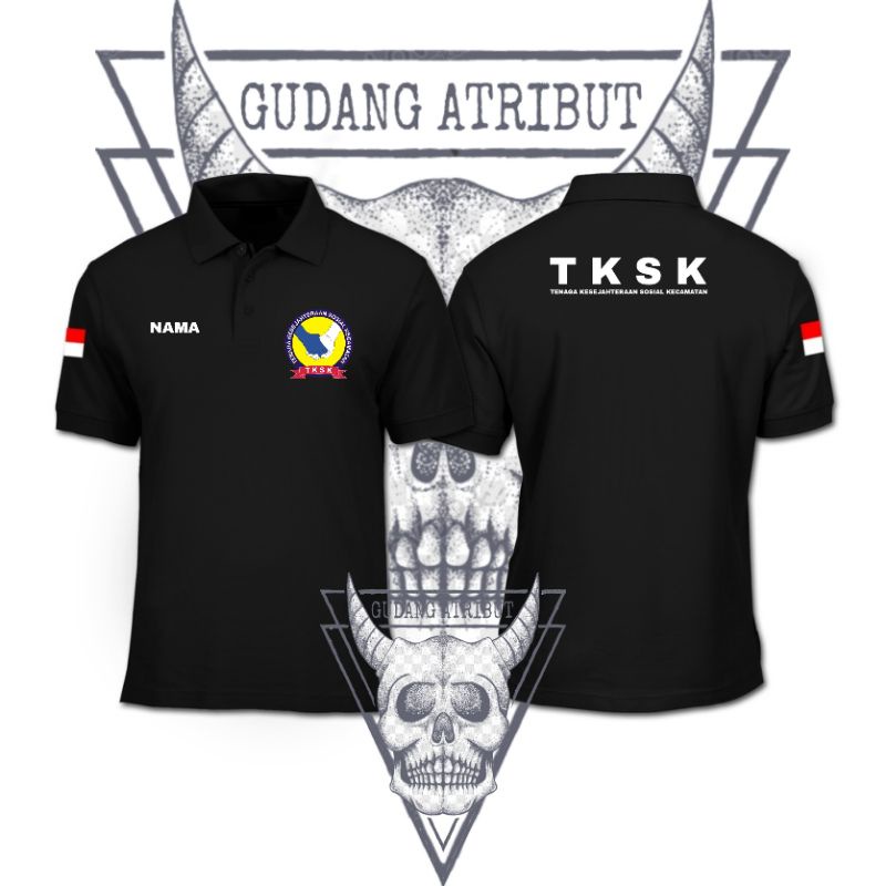 KAOS.POLOSHIRT.LENGAN.PENDEK.TKSK.