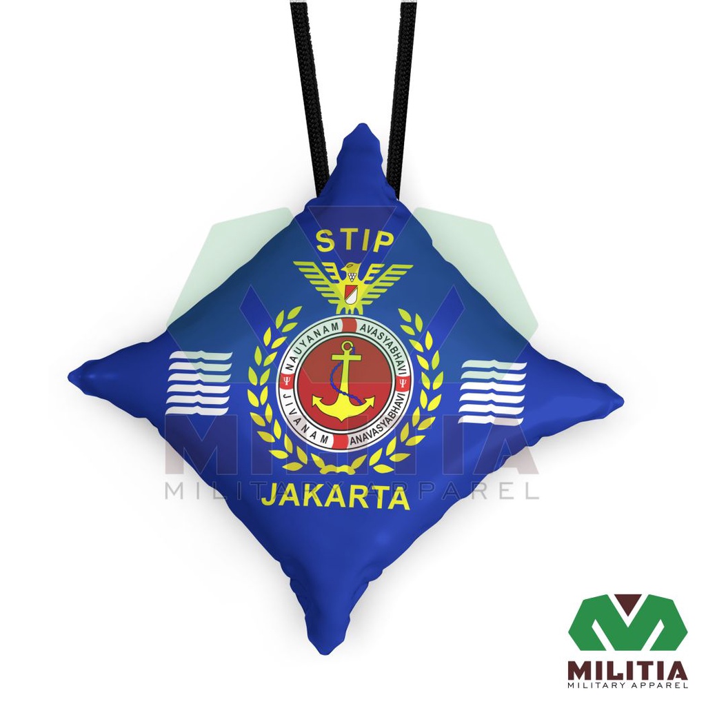 Gantungan Mobil Bantal STIP JAKARTA - Biru