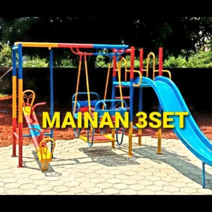 Ayunan Mainan 3 Set Prosotan. Arena Bermain Anak