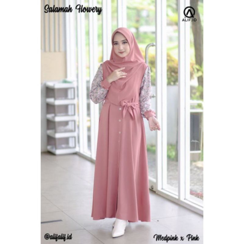 Dress Salamah set by Alif.id