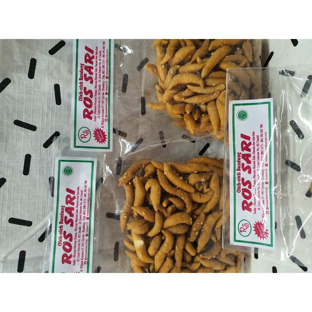 Gabus Manis &amp; Keju 200Gr Oleh Oleh Bandung