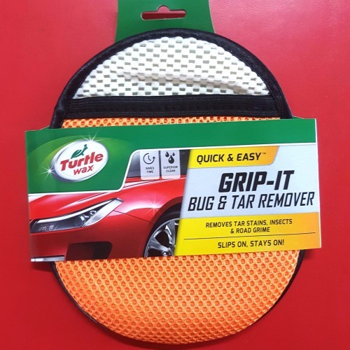 Turtle Wax Grip-It Bug n Tar Remover. Lap Pembersih Kotoran Kendaraan