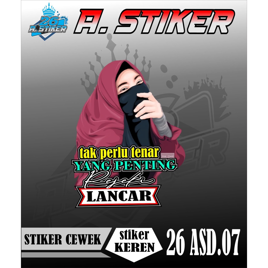 stiker cewek stiker mobil stiker truk stiker motor stiker variasi mobil