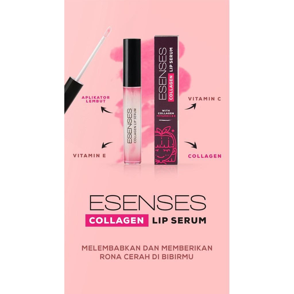 (CYBER) COD TERBARU LIP SERUM ESENSES COLLAGEN/MELEMBAKAN/MOISTURIZING LIPSERUM