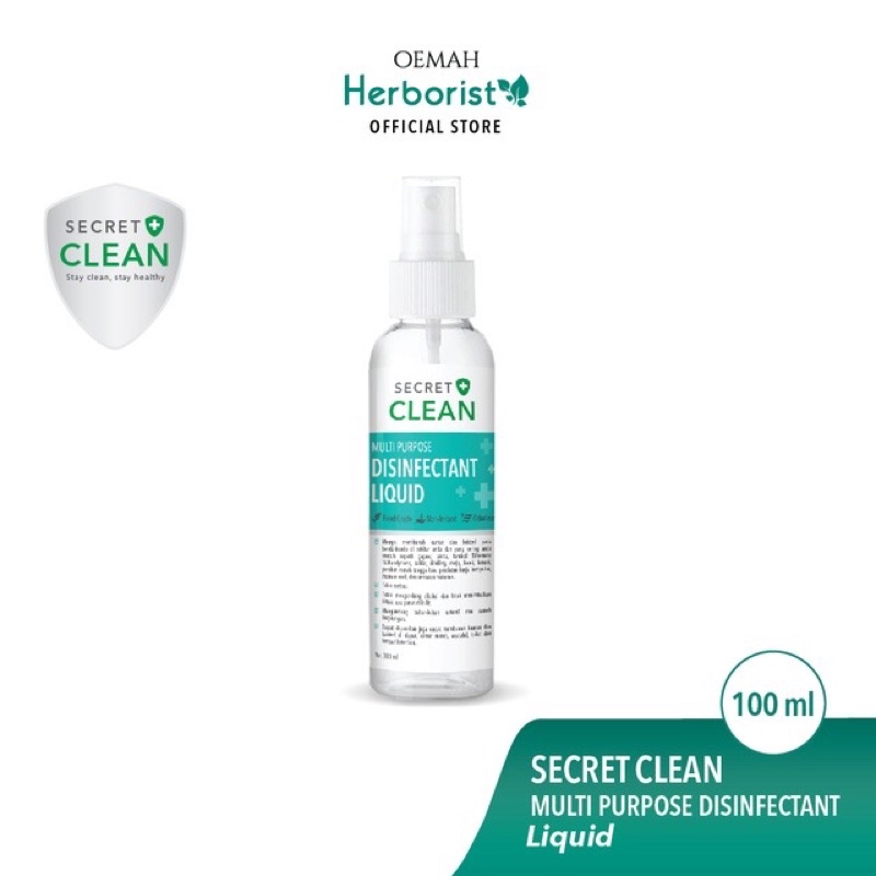 Secret Clean Multipurpose Disinfectant Liquid 60ml / 100ml