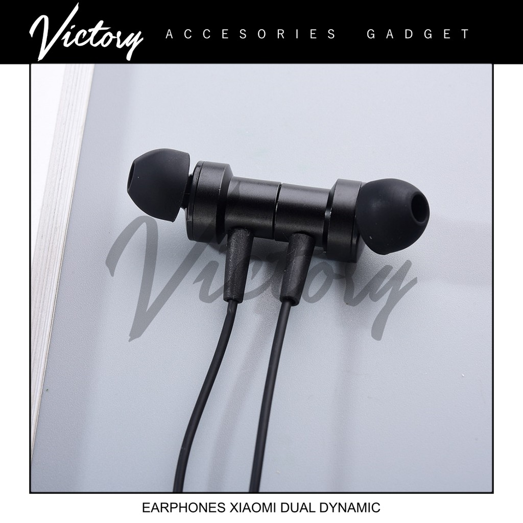 VICTORY2020 HEADSET XIAOMI DUAL DRIVER DYNAMIC HI RES AUDIO ORIGINAL PISTON