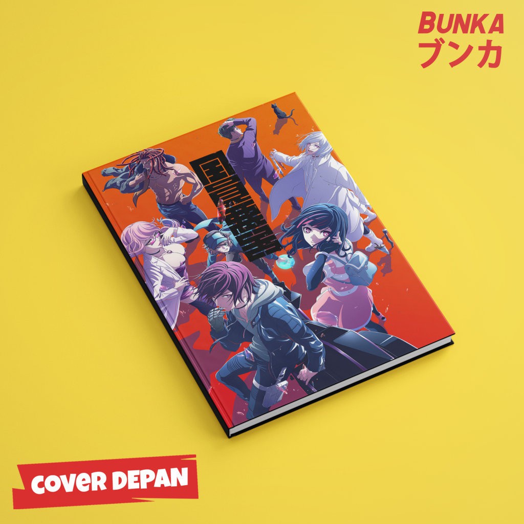 

Notebook Anime Akudama Drive Hardcover A5 Buku Tulis Catatan Note Agenda Planner Jurnal