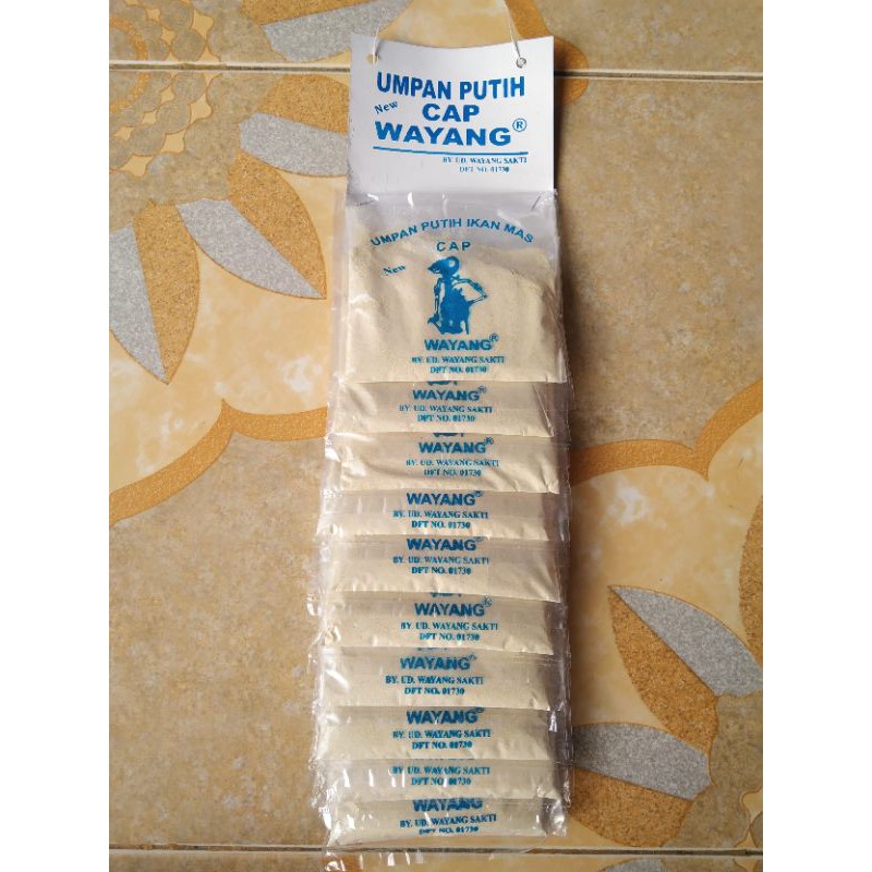 umpan putih ikan mas new WAYANG