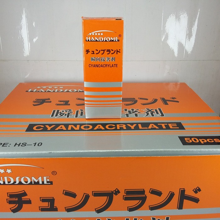 

Lem Korea Handsome Cyanoacrylate / Lem Cair Serbaguna