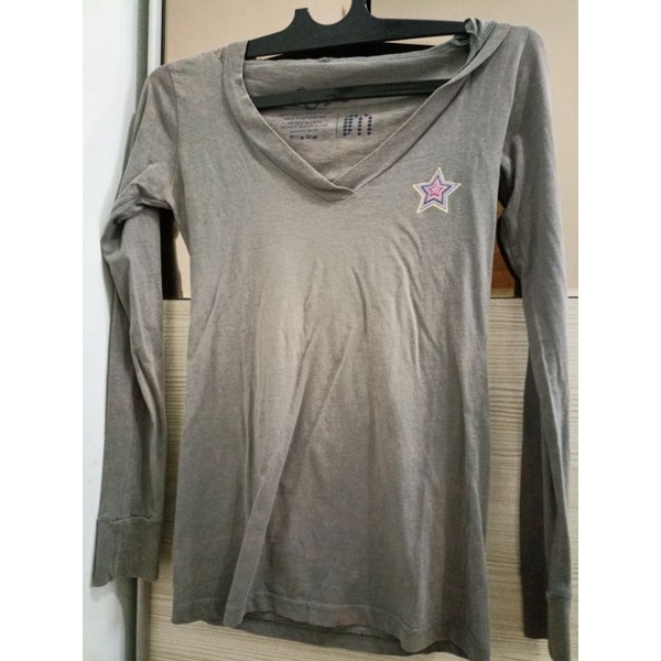 Top Hoodie Luna Maya Hardware Gray