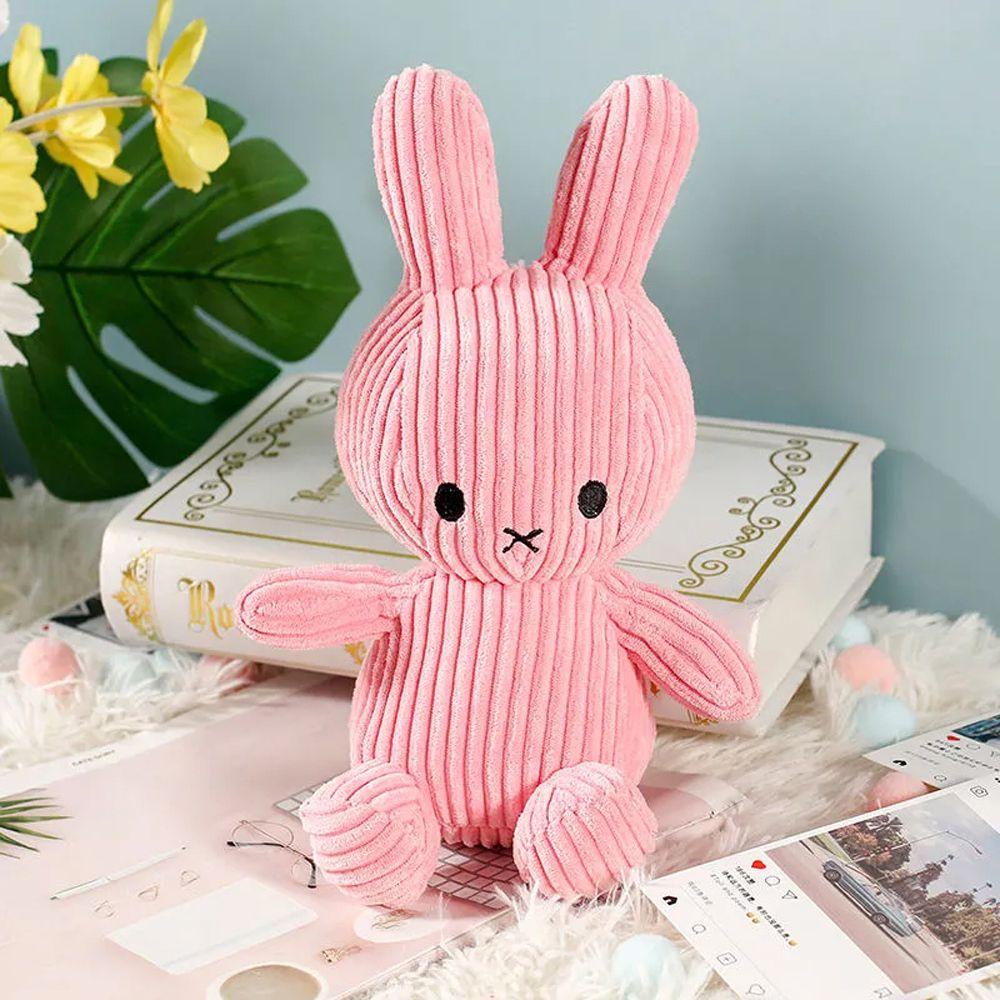 Lanfy Plush Bunny Doll Lucu Baby Animal Doll Tidur Punggung Bantal Masa Kini Mainan Empuk Mainan Boneka Kelinci Boneka Mainan