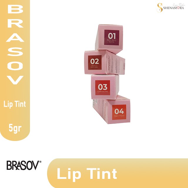 Brasov Lipstick Lip Tint 5 Gram (BPOM RI)