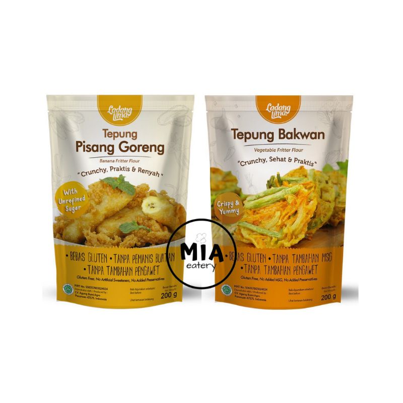 

Tepung Bakwan & Pisang Goreng Ladang Lima Gluten Free MSG Free