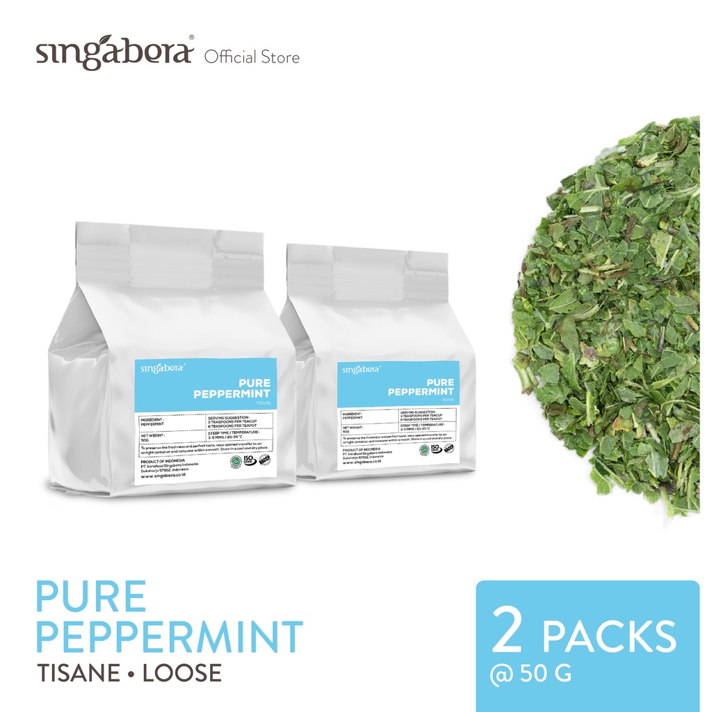 

Singabera Pure Peppermint -Herbal / Mint- 2 packs @ 50g