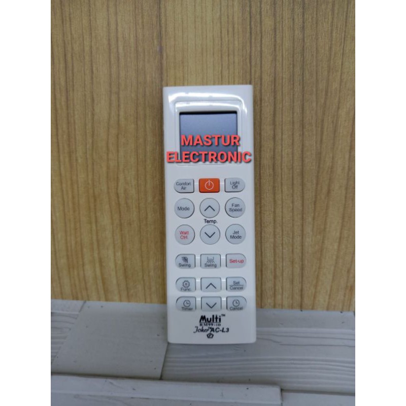 MULTI REMOTE REMOT AC LG DUAL INVERTER AKB74955604 AKB75075801