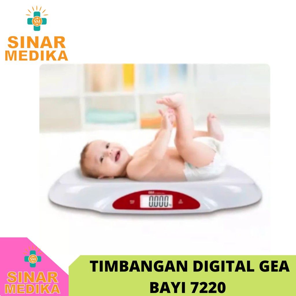 TIMBANGAN  BAYI DIGITAL 7220 . ALAT UKUR BERAT BADAN DIGITAL BAYI 7220