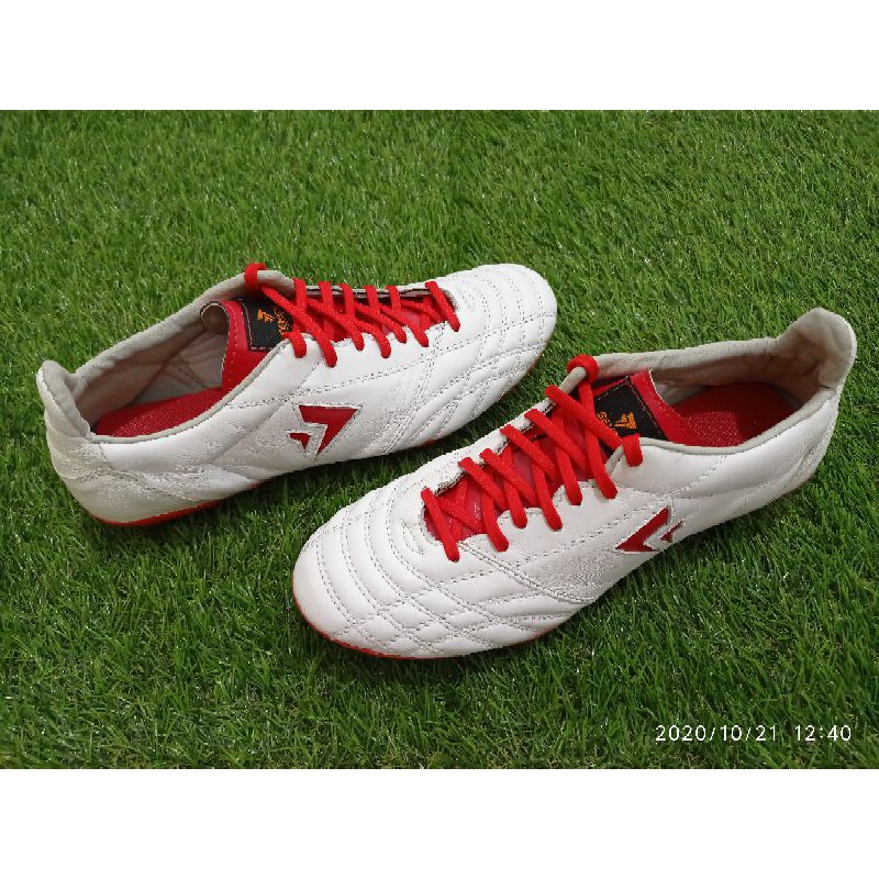 Sevspo Kempo Leather FG - White / Red