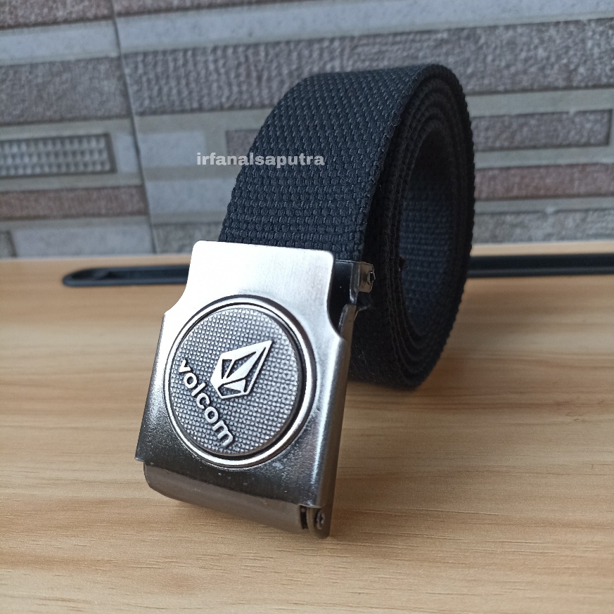 Ikat pinggang Pria katun Kanvas Gesper Men Belt S050