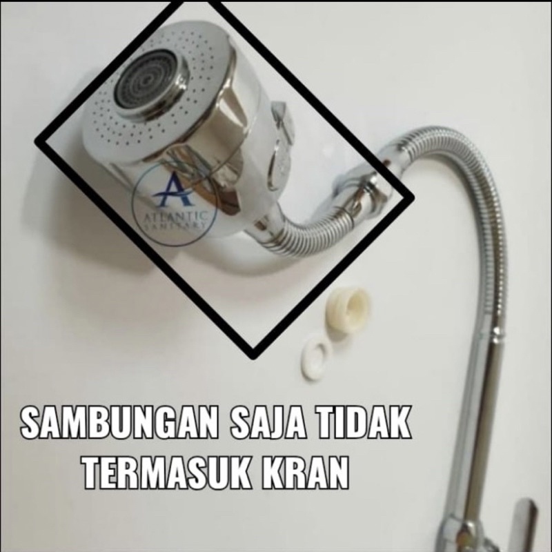 Kepala kran fleksibel/sambungan kran cuci piring
