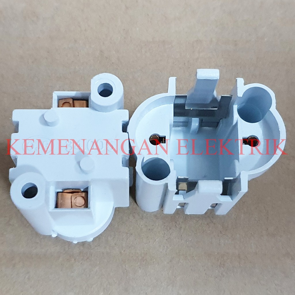 FITTING LAMPU PLS 2 PIN / FITING SOCKET LAMPU PL-S 2P 2PIN