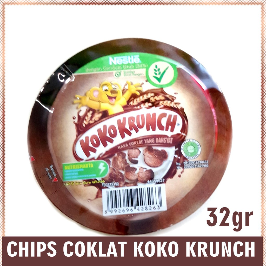 

Koko Krunch Chips Sereal Coklat Nestle Cup 32gr