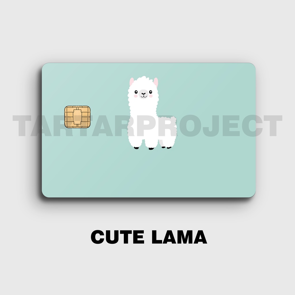 

SKIN / STICKER KARTU ATM / E MONEY / FLAZZ - CUTE LAMA