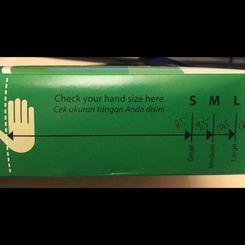 Handscoon Latex Sensi