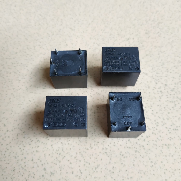 [REL-9008] RELAY HKE 12V 5P HITAM