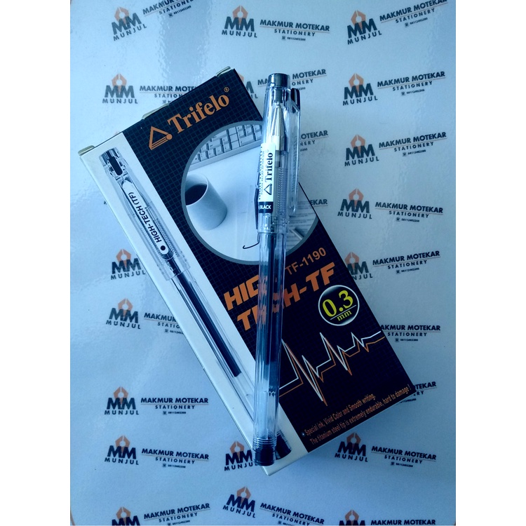 

GEL PEN HIGH TECH-TF TRIFELO HITAM