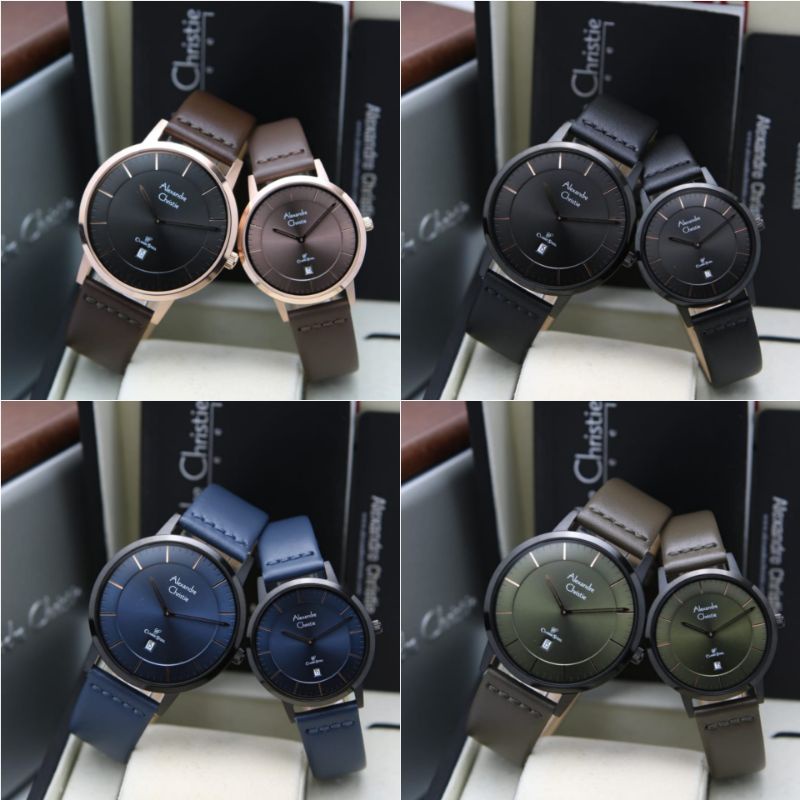 ALEXANDRE CHRISTIE COUPLE AC8639 / AC 8639 ORIGINAL GARANSI RESMI 1 TAHUN