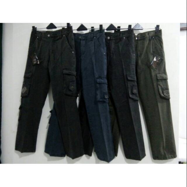 50771 Celana  Anak  Jeans  Cargo  Shopee Indonesia