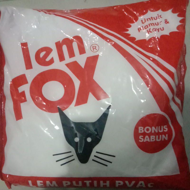 

lem Fox/lem plamur dan kayu/lem PVAc