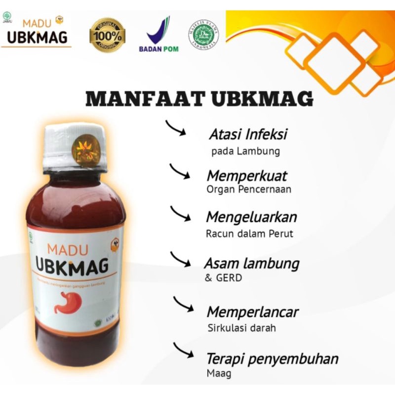 Madu ubk | madu maag | madu murni SEDANG