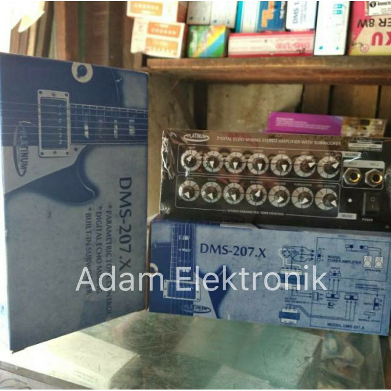 TONE CONTROL KIT SPEAKER AKTIF + 2 MIC DMS-207.X