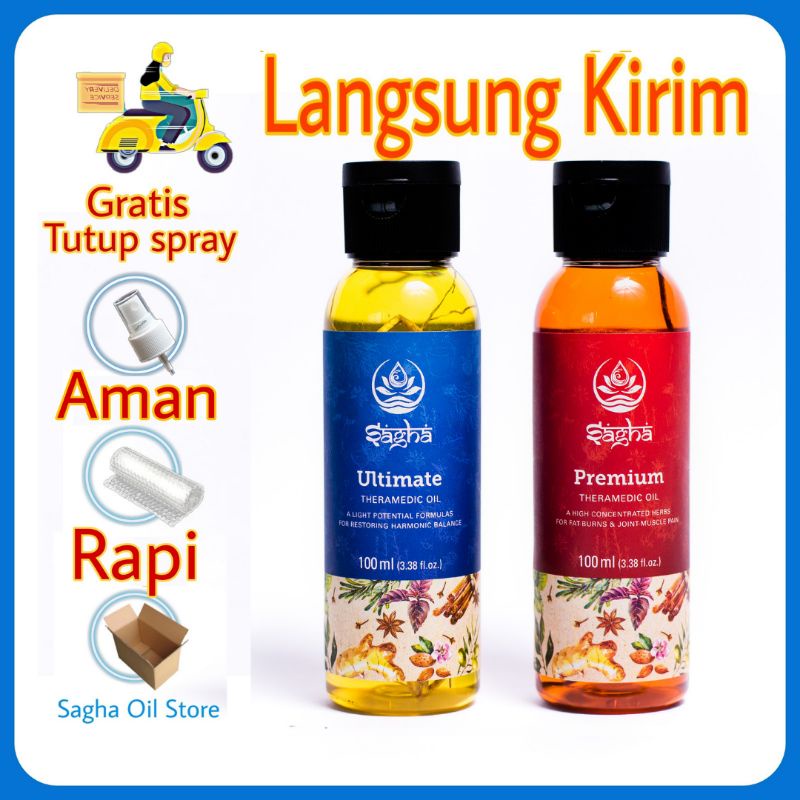 PAKET MINYAK SAGHA SAPPO Sagha Premium + MINYAK SAGHA SAMMO Sagha Ultimate