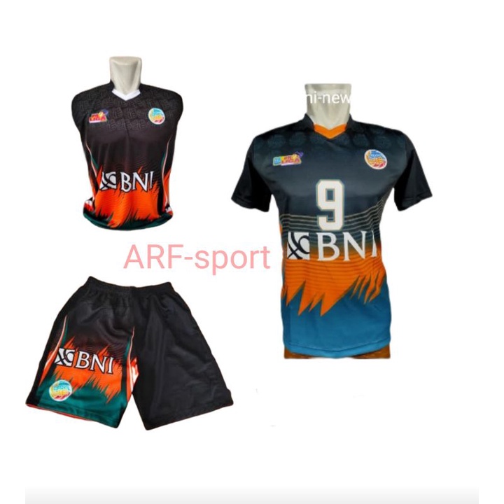 COD Set kaos voli proliga kaos voli printing BNI 46 Terbaru