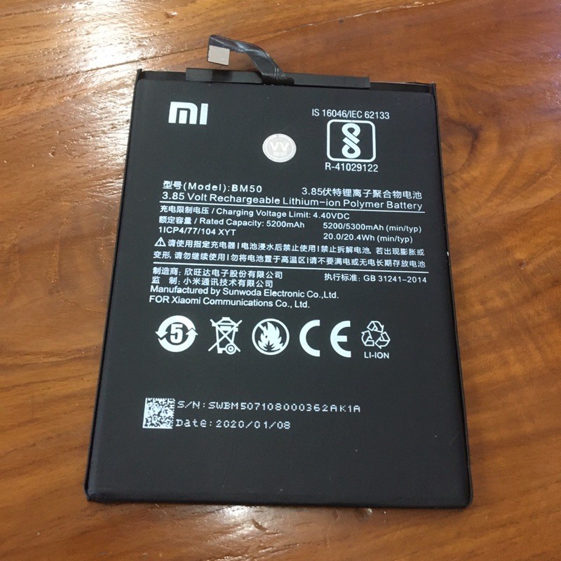 BATTERY BATERAI BATRE XIAOMI MI MAX 2 / BM50 ORI