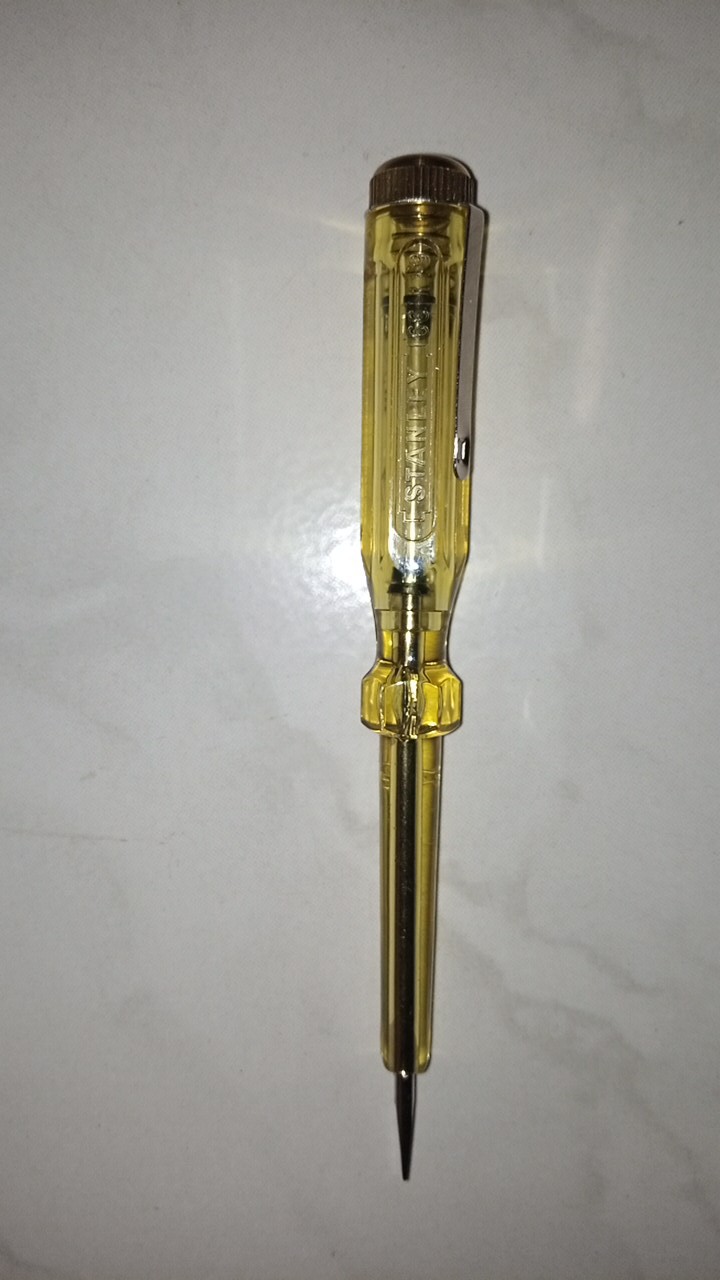 Obeng Tespen ( 66-119-s ) Ac 3 X 150mm Spark Testing Screwdriver 66-119 Stanley