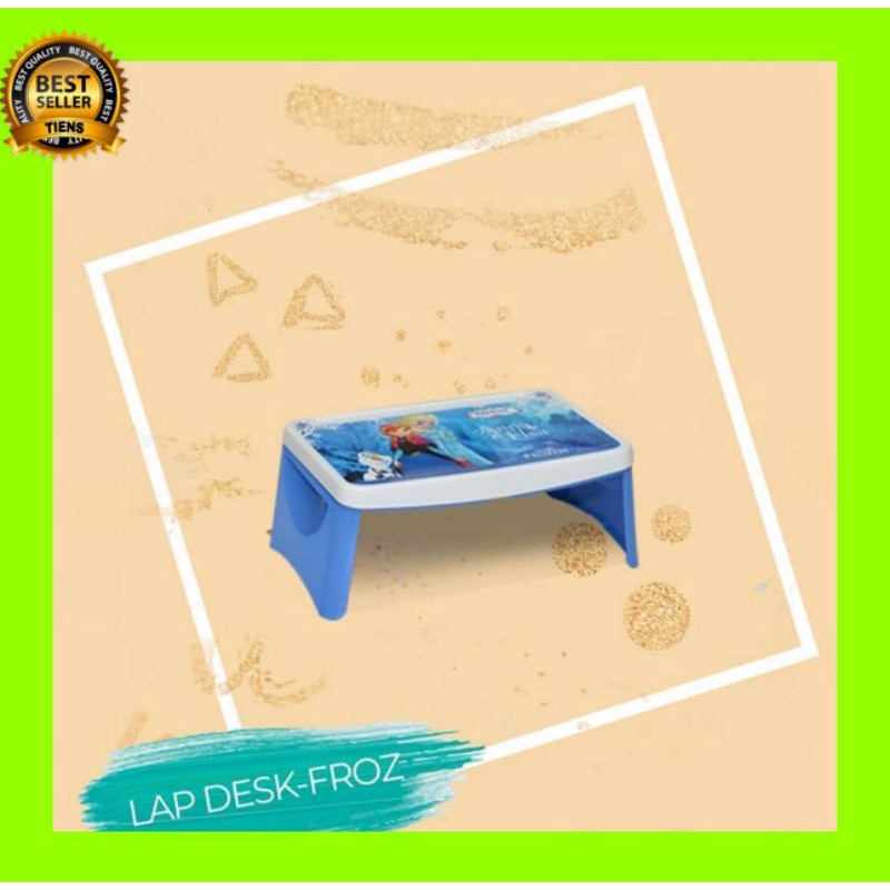 meja belajar lipat anak napolly plastik