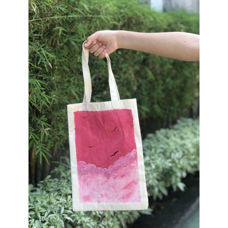 

totebag lukis handmade